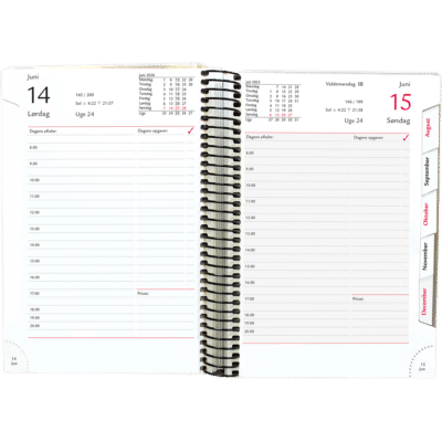 En dag pr. side 2025